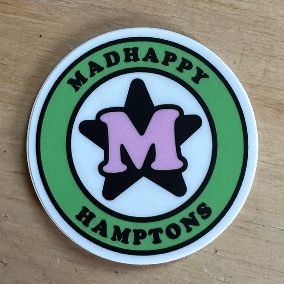 MADHAPPY HAMPTONS SEASONAL STICKER 2024 - Picture 1 of 2